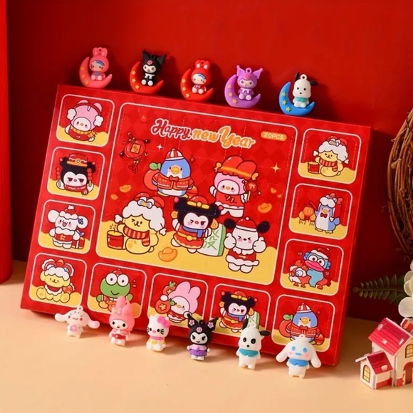NIB! Hello Kitty and Friends New Years Adventure Calendar! - Picture 1 of 8
